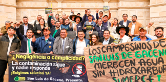 San Luis de Gaceno y Santa María exponen en el Congreso sus preocupaciones socioambientales