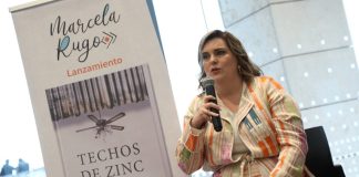 Marcela Rugo lanza su primera novela Techos de zinc