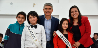 Samacá eligió al niño alcalde