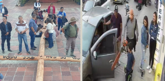 Se robaron la motosierra con la que construyeron la cruz para el viacrucis