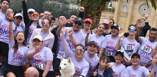 Samacá corrió su segunda 5K por las madres campesinas