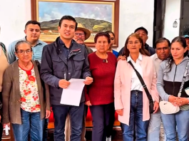 Después de décadas, barrio La Palma entrega su alcantarillado al municipio de Villa de Leyva