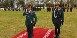 Cambio de mando en el Batallón de Alta Montaña N.º 2 en Boyacá