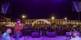 Tunja se iluminó con arte y memoria en la Noche de Museos 2025