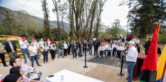Los aportes del Gobierno de Boyacá para obras viales de Villa de Leyva