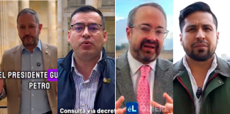 Congresistas boyacenses frente al decreto de la Consulta Popular expedido por el Presidente Petro