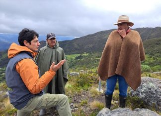Corpoboyacá y comunidad de Monguí avanzan en la zonificación del Parque Natural Regional Siscunsí, Ocetá