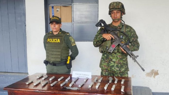 ejercito explosivos