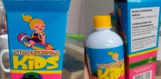 Alerta sanitaria por producto fraudulento Vitacerebrina Kids