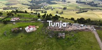 Así fue la celebración del cumpleaños de Tunja y la inauguración del letrero de San Lázaro