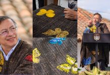 ¿Cuánto cuesta la ruana que le regalaron al Presidente Petro en Sotaquirá?