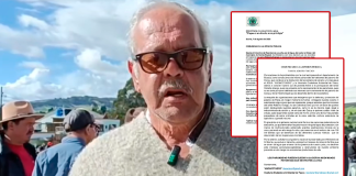 Campesinos de Tasco y Socha rechazan representación de intereses extractivos en los páramos de Boyacá