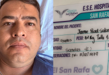 ‘Por exceso de trabajo’ hospitalizado Jaime Raúl Salamanca
