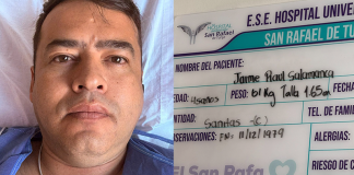 ‘Por exceso de trabajo’ hospitalizado Jaime Raúl Salamanca