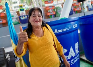 5.000 familias de Cundinamarca y Boyacá ya aprovechan el agua lluvia con tanques entregados por la CAR