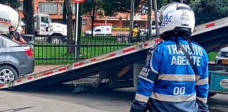 ‘Chupa’ de tránsito en Duitama terminó ‘envainado’ por deshonesto