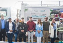 Urbaser Tunja presenta un nuevo vehículo compactador