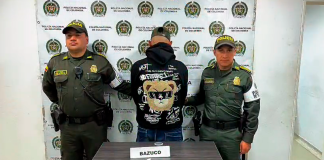 En Tunja capturan a un hombre por microtráfico en el centro histórico