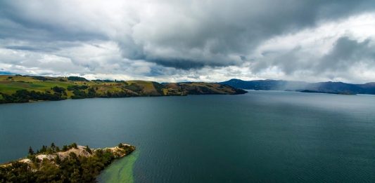 Así es la labor de Corpoboyacá en la vigilancia del nivel del Lago de Tota