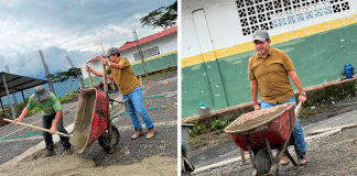 El de Pauna, un Alcalde que se gana el pan con el sudor de su frente