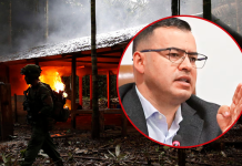 Jaime Raúl Salamanca, duro contra los bombardeos del Ejército que matan niños