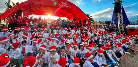 Samacá se prepara para romper Récord Guinness con un concierto para Navidad