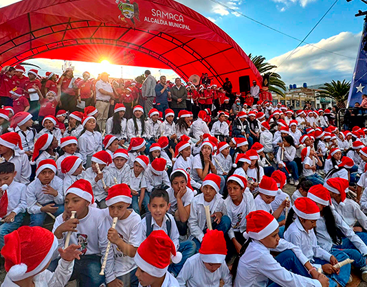 Samacá se prepara para romper Récord Guinness con un concierto para Navidad
