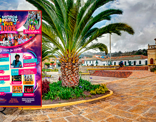 La rumba es en Samacá este domingo 16 de noviembre, pero sin alcohol