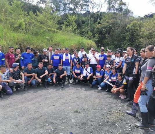 Maripí celebró el cuarto Festival Minero en la vereda Zulia, sector Guarumal