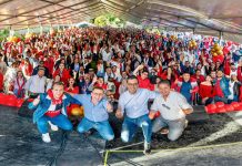 Equipo político de Héctor Chaparro mostró su fortaleza en su cierre de año