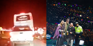 En el Puente, espectáculo de luces y color; en la BTS colapso y caos