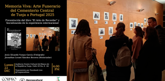 Memoria Viva, el arte funerario del Cementerio Central de Tunja llega a Portugal