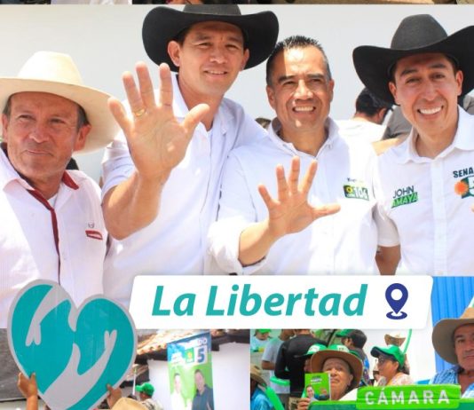 Yamit Noé suma respaldo en La Libertad con el equipo verde al Congreso