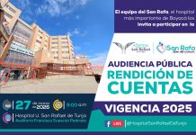 Nueva fecha para la rendición de cuentas del Hospital San Rafael