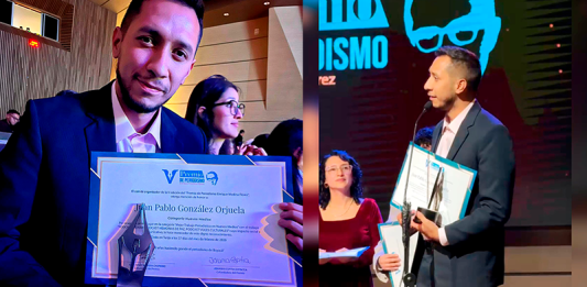 Juan Pablo González gana el Premio Regional de Periodismo Enrique Medina Flórez en la categoría Nuevos Medios