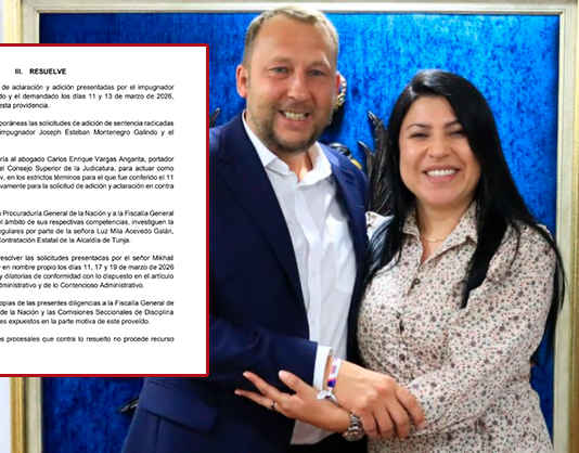 Consejo de Estado cierra debate sobre nulidad electoral en Tunja y ordenan investigar a Luz Mila Acevedo Galán