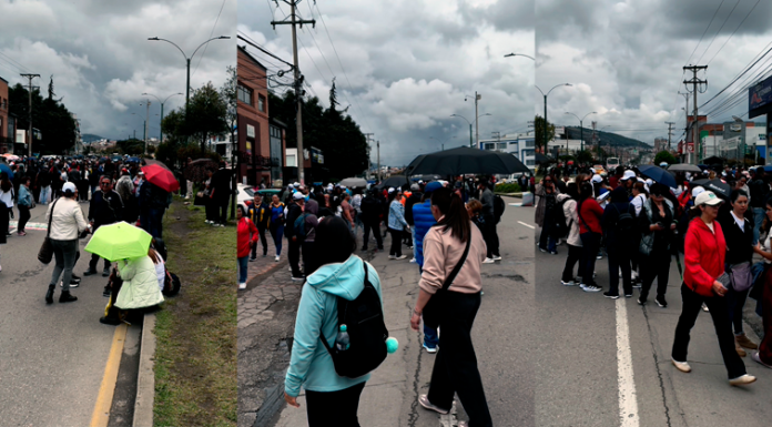 Magisterio boyacense marcha por la salud y responsabiliza al modelo vigente